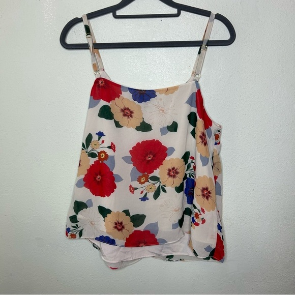 CAbi Floral Button-Up Women's Top - Multicolor Size M - Picture 7 of 7